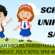 School Uniform Sale – 7/30/18